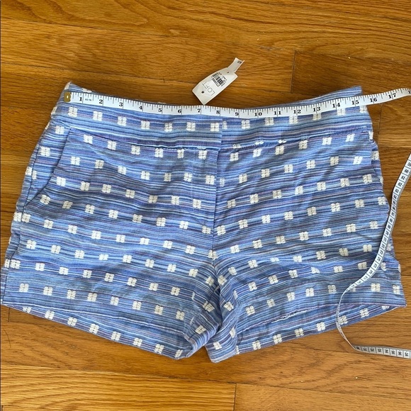 Loft Stylish Blue And White Printed Women's Shorts - Picture 4 of 5